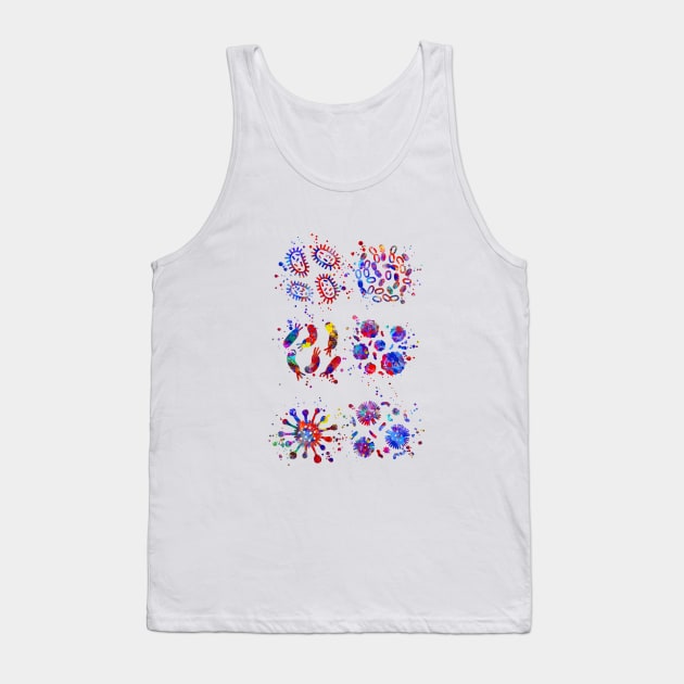 Bacteria Tank Top by RosaliArt